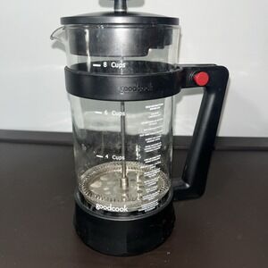 French Press Coffee Tea Maker from Goodcook‎ Koffe Black 8 Cups
